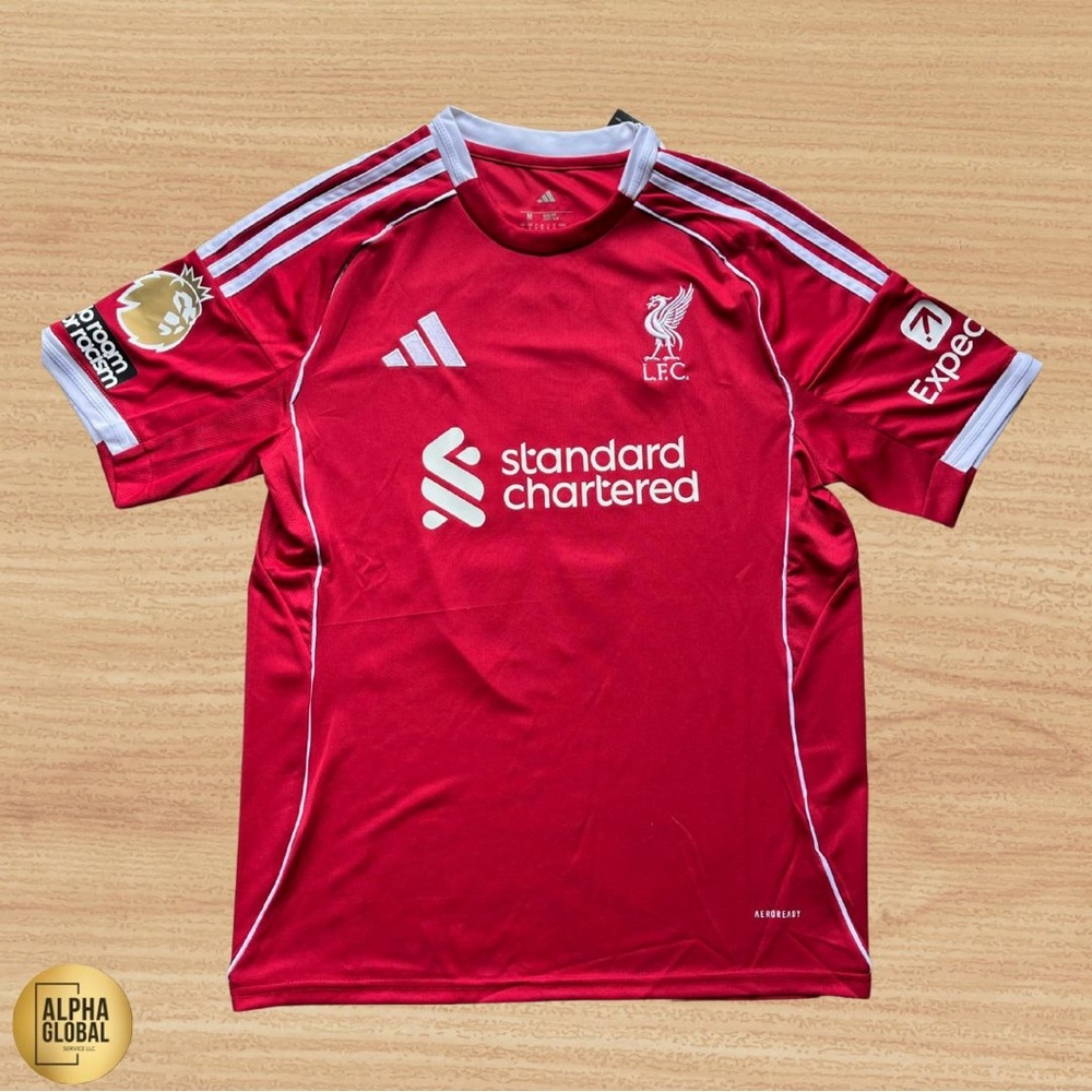 Liverpool FC 2025/26 Home Jersey - #11 Mo Salah